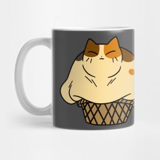 Fat Calico Tiny Basket Mug